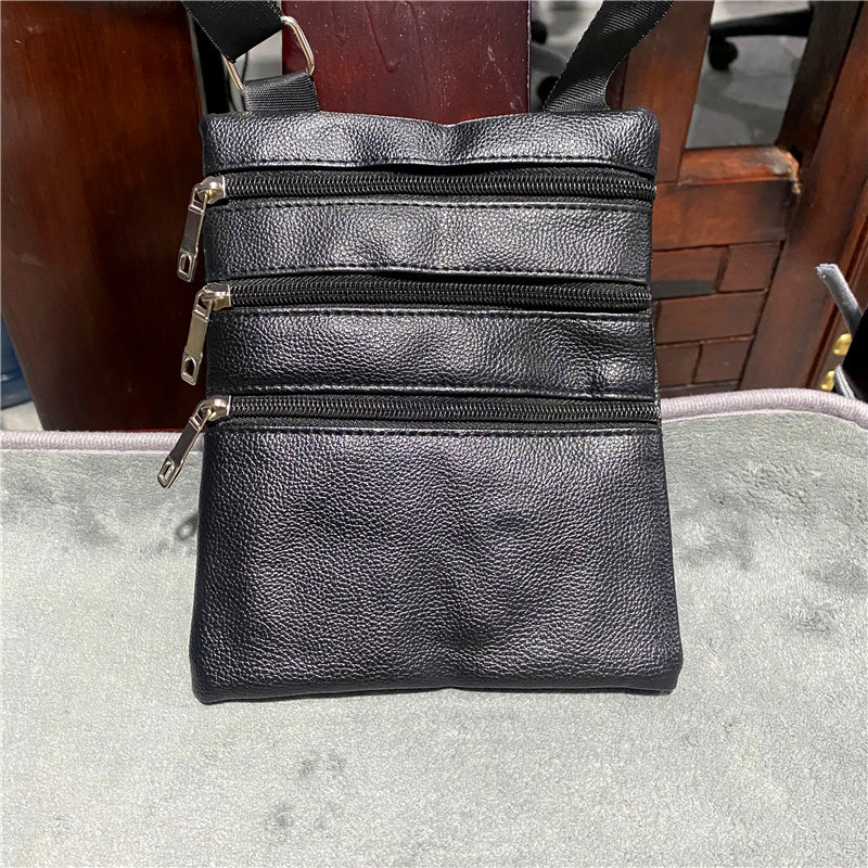 Men's bag wallet mobile phone bag spot manufacturers wholesale advertising gifts printed logo messenger bag
