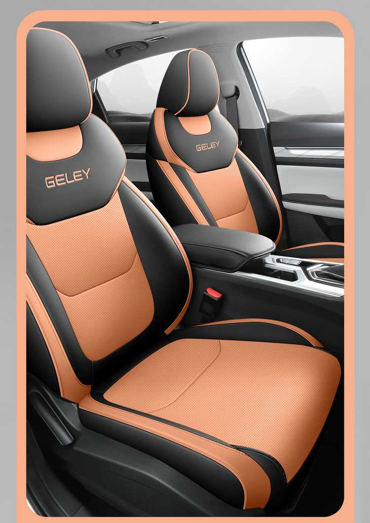 2025 Geely Emgrand 4th Generation 1.5L Starry Edition – Custom Car Seat Covers, All-Season Full Coverage Leather Seat Covers