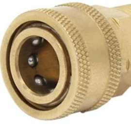 高压清洗机配件水枪管转接头 3/8内外螺纹公母头快插接头