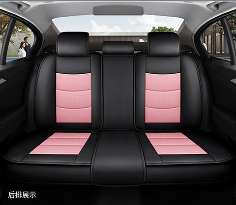 Car Seat Cushion Four Seasons Universal Full Coverage Leather