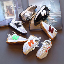 女童运动鞋2025春秋季新款儿童老爹鞋秋款鞋子男童阿甘鞋潮牌童鞋