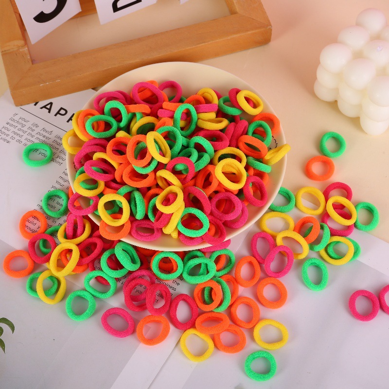Banda de goma para niños no daña cabello elástico buen anillo de cabello para mujeres niñas cabello para bebés cabello para cabello para cabello para niñas pequeñas