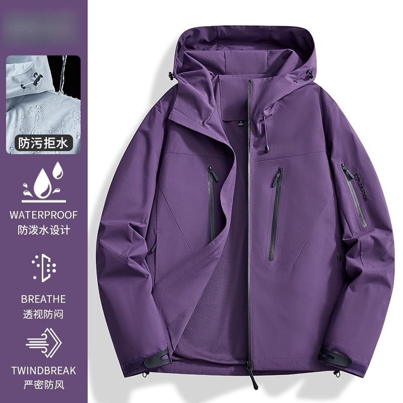 Pájaro con ropa de asalto para mujeres 3 en 1 al aire libre impermeable a prueba de viento y calentamiento de dos piezas de otoño y invierno concha dura ropa de montaña para hombres