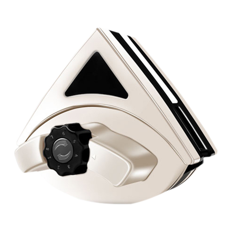 Yilaijie triángulo limpiador de vidrio magnético de doble cara limpiador de vidrio de una sola capa limpiador de vidrio limpiador de ventanas limpieza