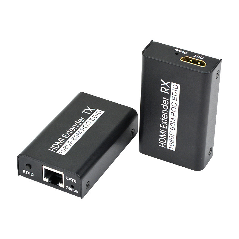 HDMI extender, 60 meters over RJ45