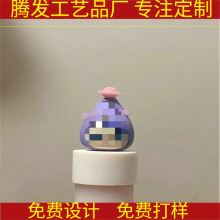 工厂创意立体卡通口红唇套彩装饰套 滴塑33硅胶333软胶固体胶胶套