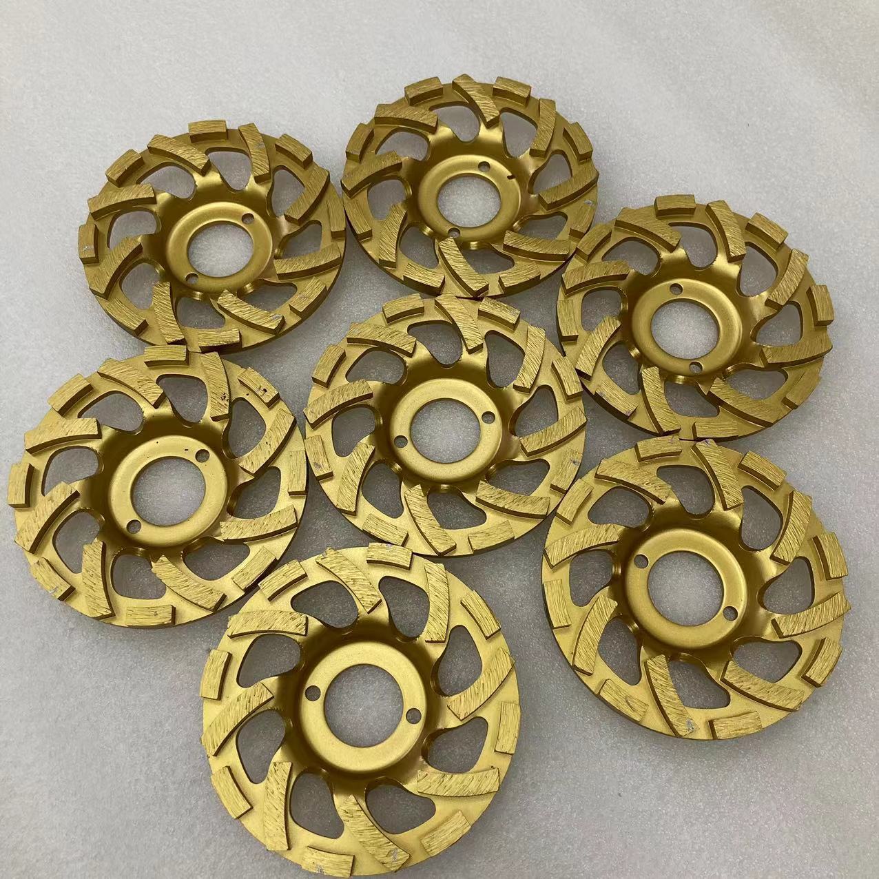 科美 角磨机磨片 烧结金刚石磨盘混凝土石材地坪打磨 地面工具