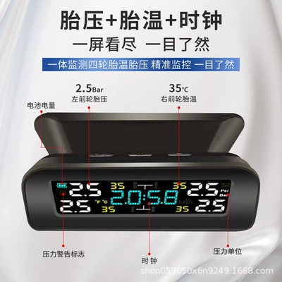 Tire pressure monitoring system — detector