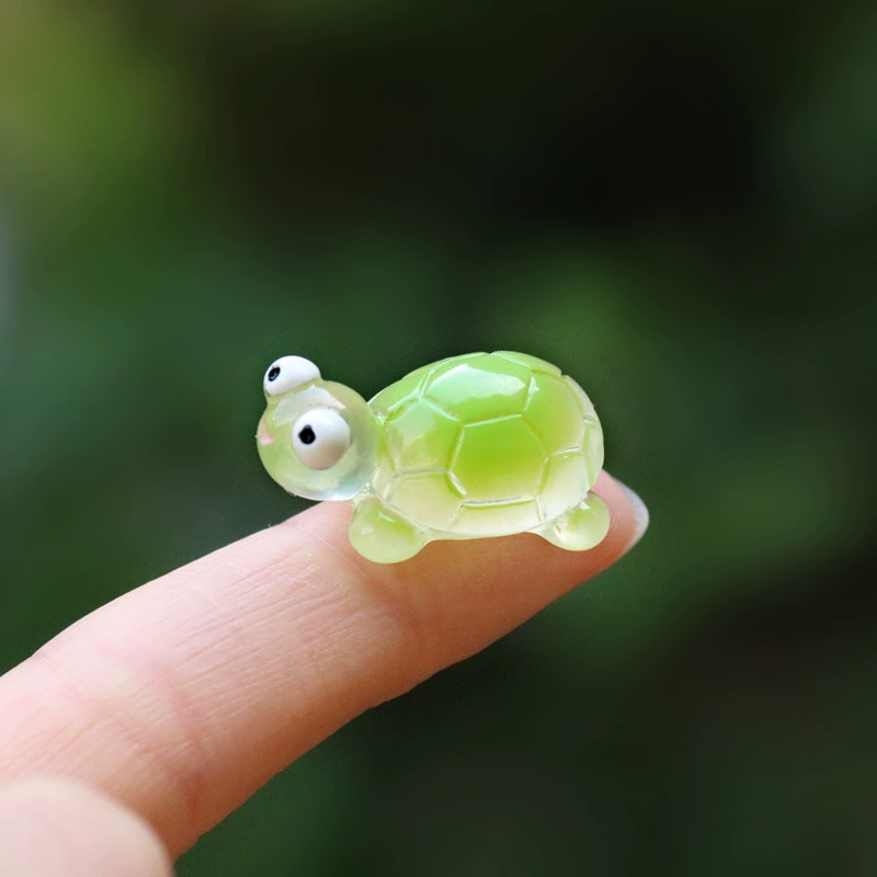 Cute marine small animal model, micro landscape