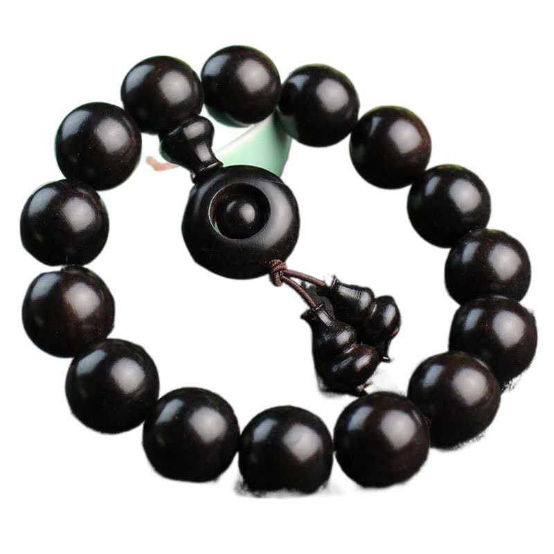 Organic bracelet ebony sandalwood