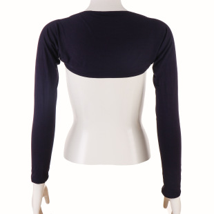 Cross-border new modal cotton base solid color shoulder sleeve anti-exposure women's hand sleeve Muslim