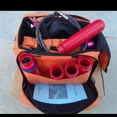 厂家直发便携式韩式汽动救生抛投器消防远距离救生索抛射器合格证