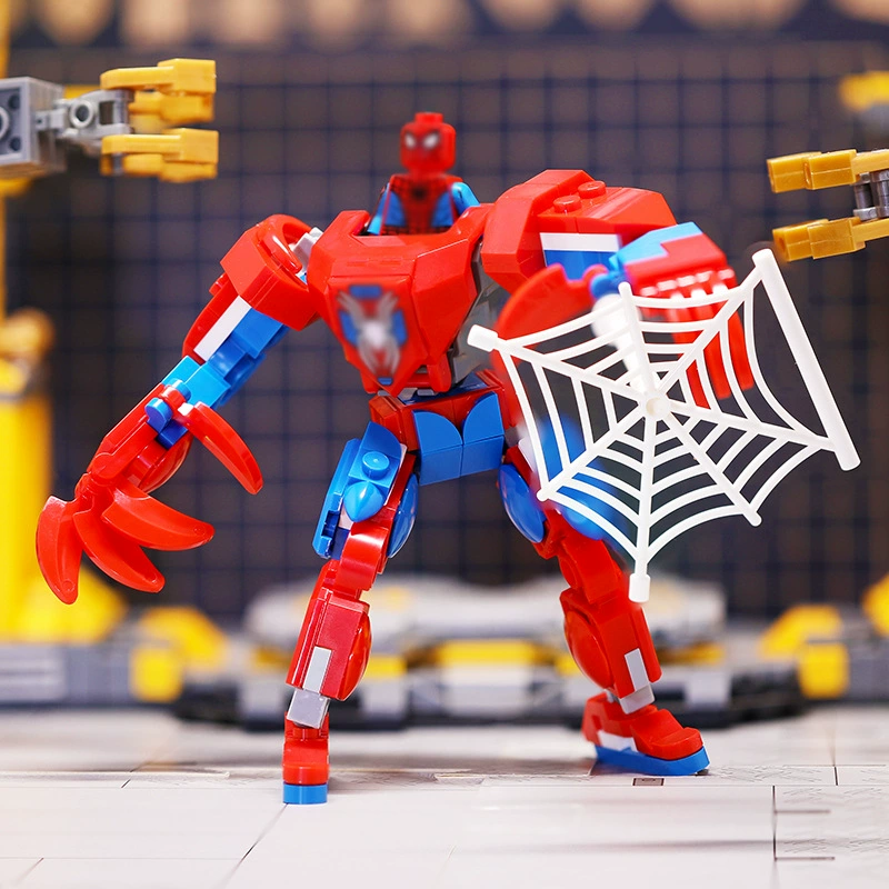 Cross-border trading), comic books heroes, constructor, toy for boys, (Physicals