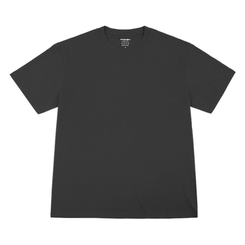 DuPont Solona 190g doble enfriamiento fresco sensación degradable respetuoso del medio ambiente tela suave color sólido manga corta Camiseta