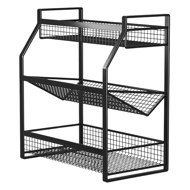 Cocina condimento rack multifuncional hogar multi-capa condimento rack aceite sal salsa vinagre almacenamiento rack condimento rack