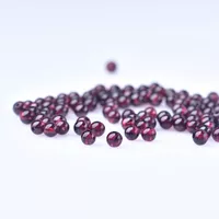 Гранат свободные бусины натуральный винно-красный круглые бусины DIY бисерные распорные бусины Материал пакет ручной работы с бусинами аксессуары браслет