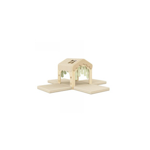 Sensory Wooden House (Including Mat)