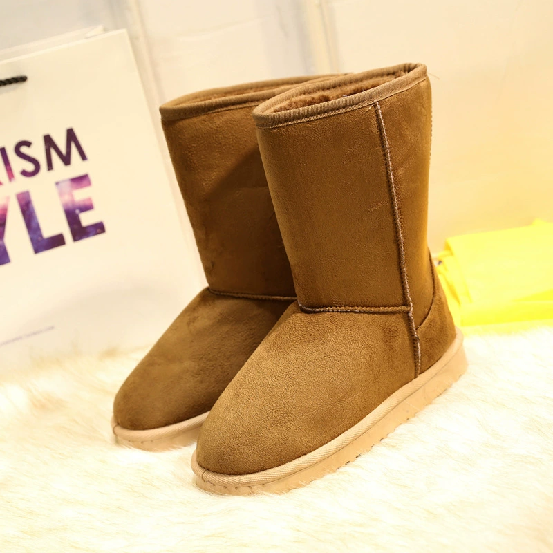 Fleece‑lined low winter boots, Korean style, warm plush lining, sizes 36–44