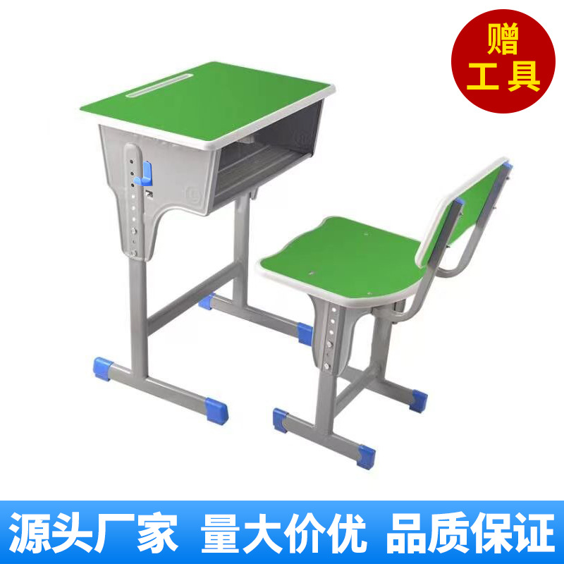 Зеленый стол на одну колонну + стул