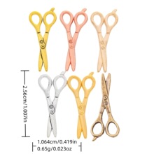 DIY复锌合金饰品配件 吊坠 剪刀 挂件 zakka批发 厂家直销3319