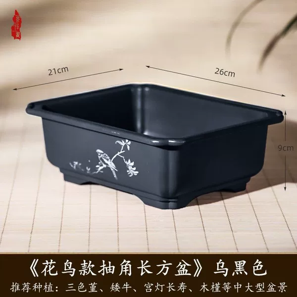 Rectangular, 26cm, 21cm, 9cm