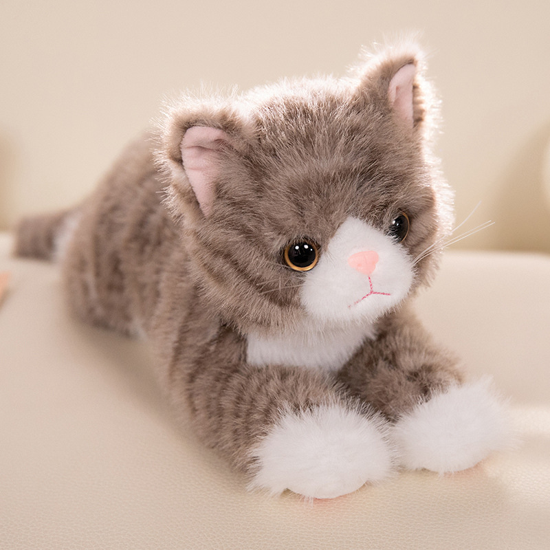 Simulación de muñecas de gatito, muñecas de dormir, muñecas de peluche, juguetes de peluche, regalos del día de los niños, gatitos al por mayor.