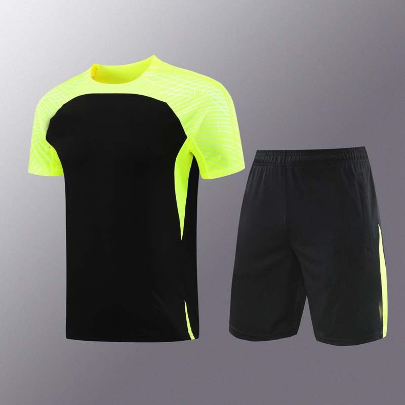 AD pantalones de manga corta con cremallera shortsZipper traje de entrenamiento pantalones fútbol comercio exterior verano trainning