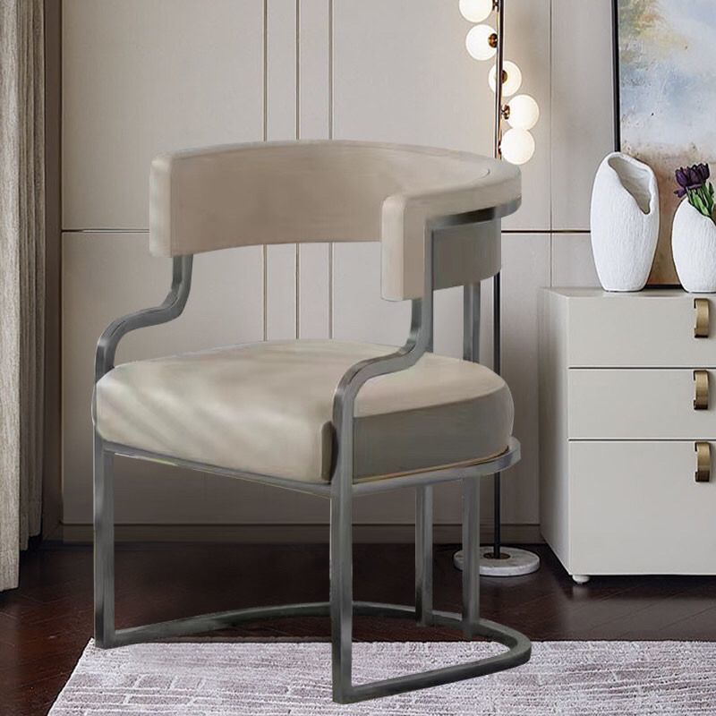 라이트 그레이 + 다크 그레이 - 고온 정전 그레이 의자 프레임