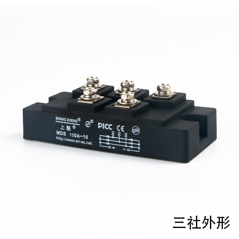 上整150A三相整流桥 MDS 150A-16 SHANGZHENG整流器MDS150A 1600V
