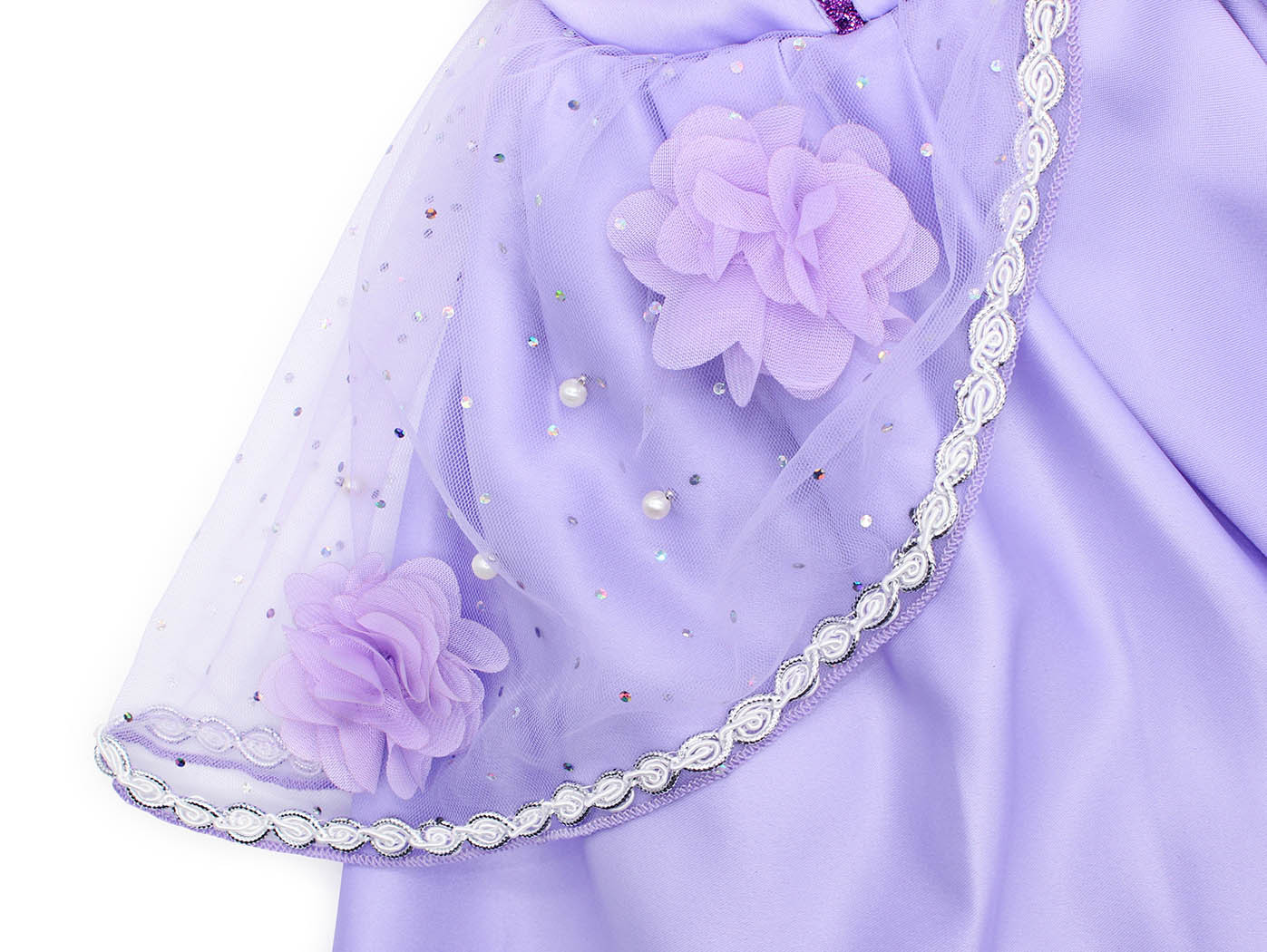 Sophia Flower Puffed Dress - Image 2