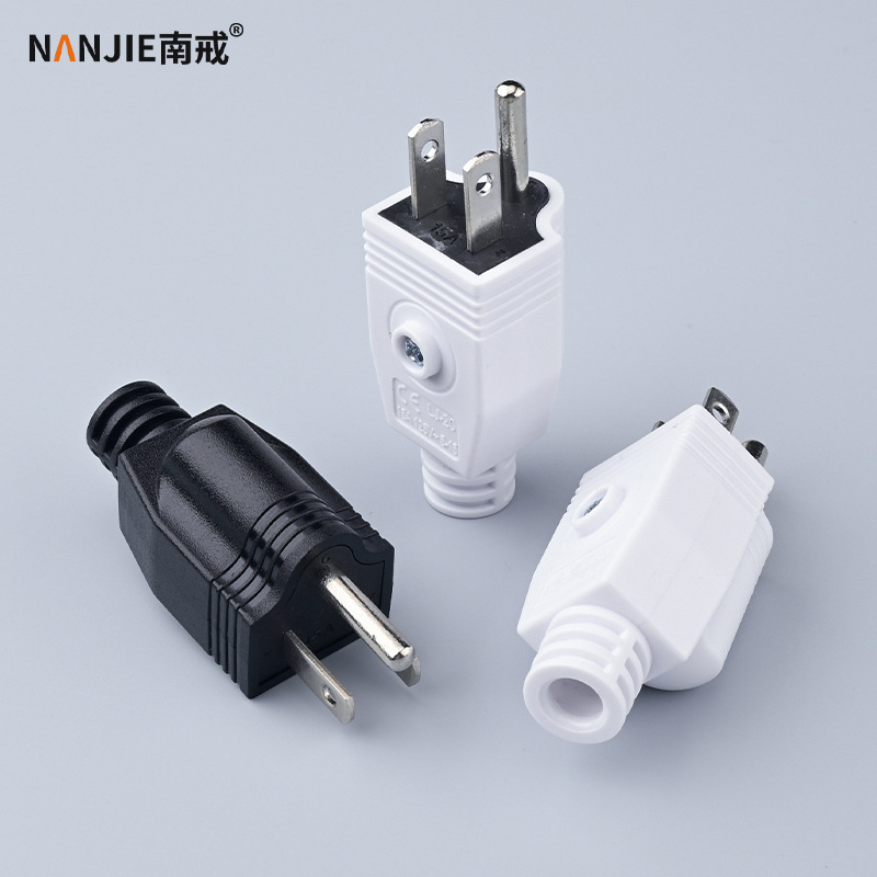 美标接线插头美规三脚美式可拆式UL电源15A125V工业级UL认证