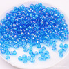Nissan, glossy beads with tassels, 1.5mm, 4mm