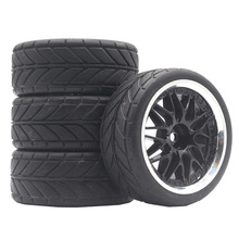 1:10模型车HSP94123竞速轮胎田宫TT02京商FW06房车D3通用平跑轮胎