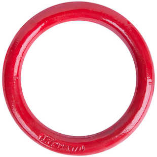 High-Strength Alloy Steel G80 Grade Round Chain Wire Oval Ring Sling Connection Lifting Ring Lifting Strong Ring