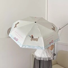 高颜值折叠可爱雨伞晴雨两用防晒防紫外线全自动遮阳伞便携太阳伞