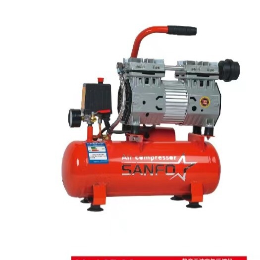 Silent Oil-Free Air Compressor, Industrial-Grade Small Compressor, Lightweight, Low-Noise, Portable, Industrial-Grade, Lightweight and Low-Noise