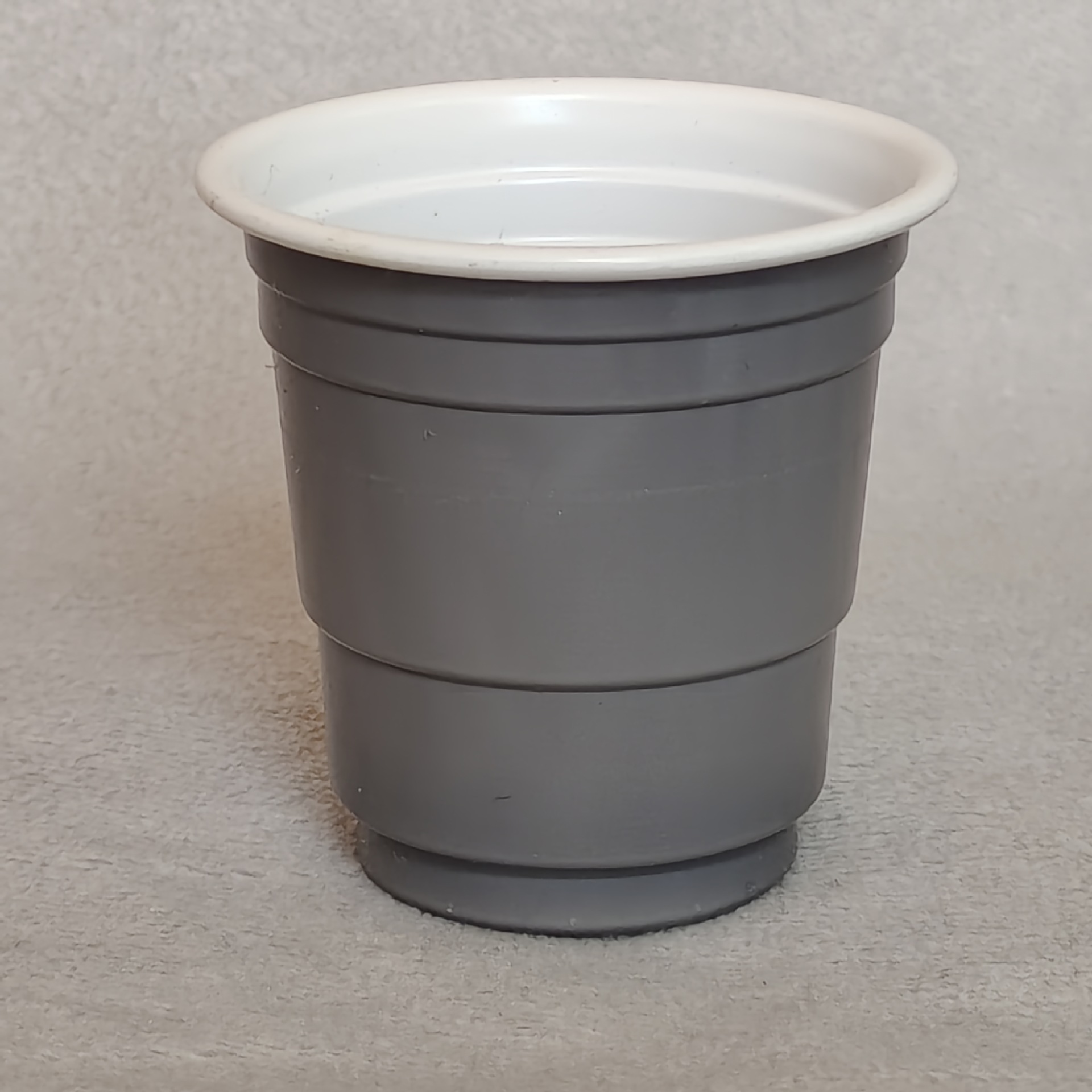 Una taza PS58ml2oz desechable de plástico de doble color Copa partido copa de vino tostada de la boda juego Taza taza de sacrificio