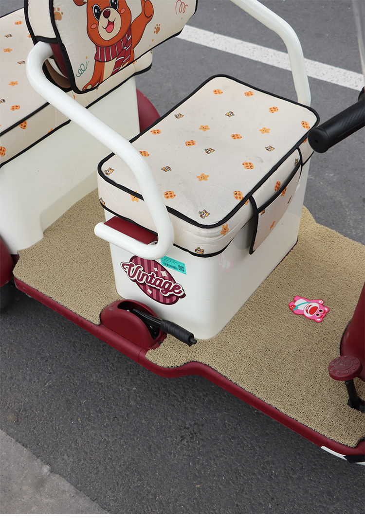 Suitable for Yadi Modern and Stylish Electric Tricycle Foot Mats, Waterproof and Non-Slip Pedal Mats Yd1000Dzk-44C