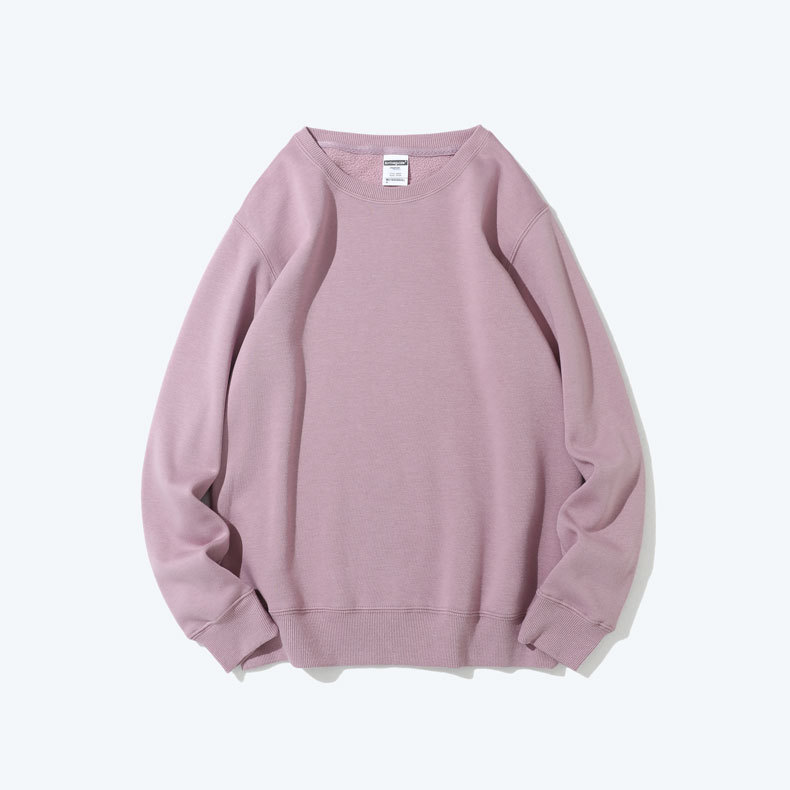 Sudadera de forro polar para trabajo con impresión de logotipo personalizado, uniforme de equipo publicitario, camiseta de grupo con texto impreso, uniforme de trabajo de manga larga al por mayor, engrosada.