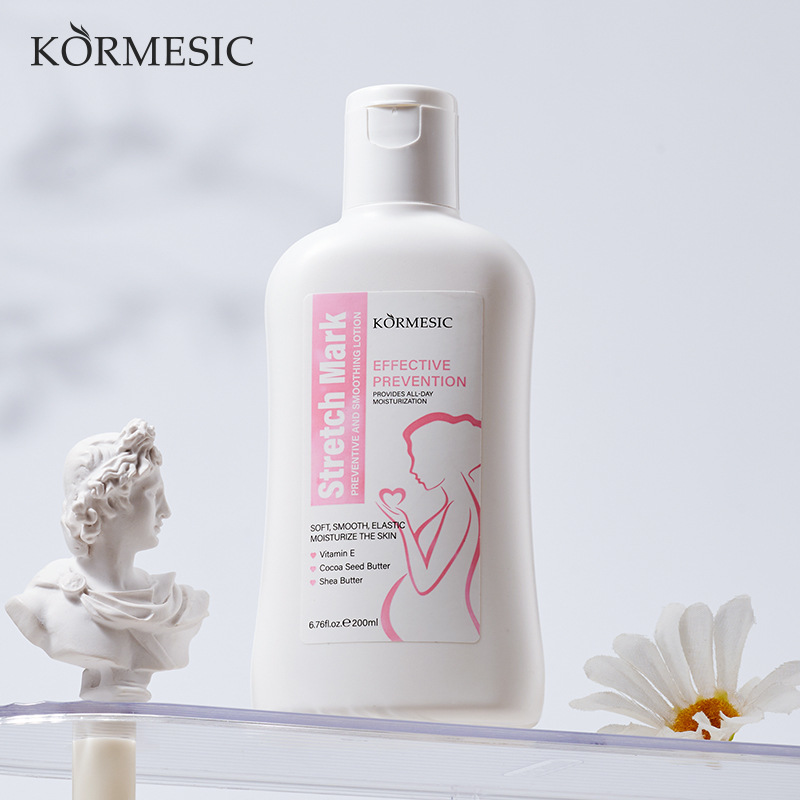 Kormesic Pregnancy Belly Line Moisturizing Care Lotion Emulsion Smoothing Wrinkles Hydrating and Brightening Skin Cross-Border Foreign Trade