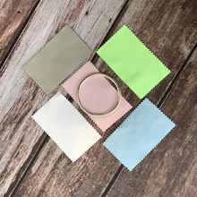 擦银布定制logo金银珠宝保养布 去黄抗氧化专业擦金布 抛光擦布