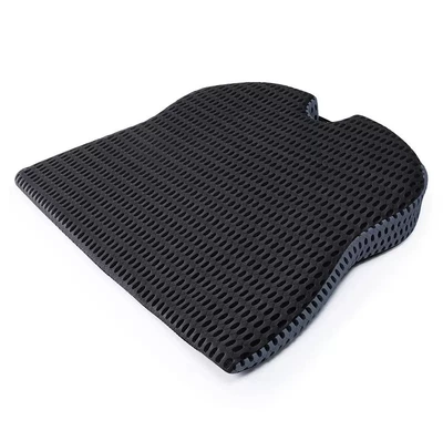 Seat cushion, seat cover with Straps, Long-Term Sitting Without - flat-black-474275