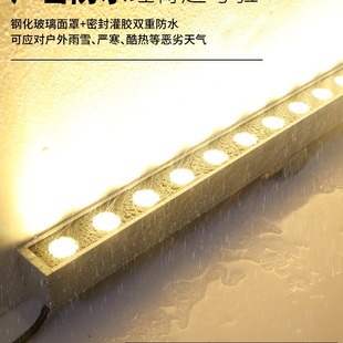 In stock wholesale outdoor waterproof 18W24W Wall washer building exterior wall lighting outdoor wall washer factory wholesale