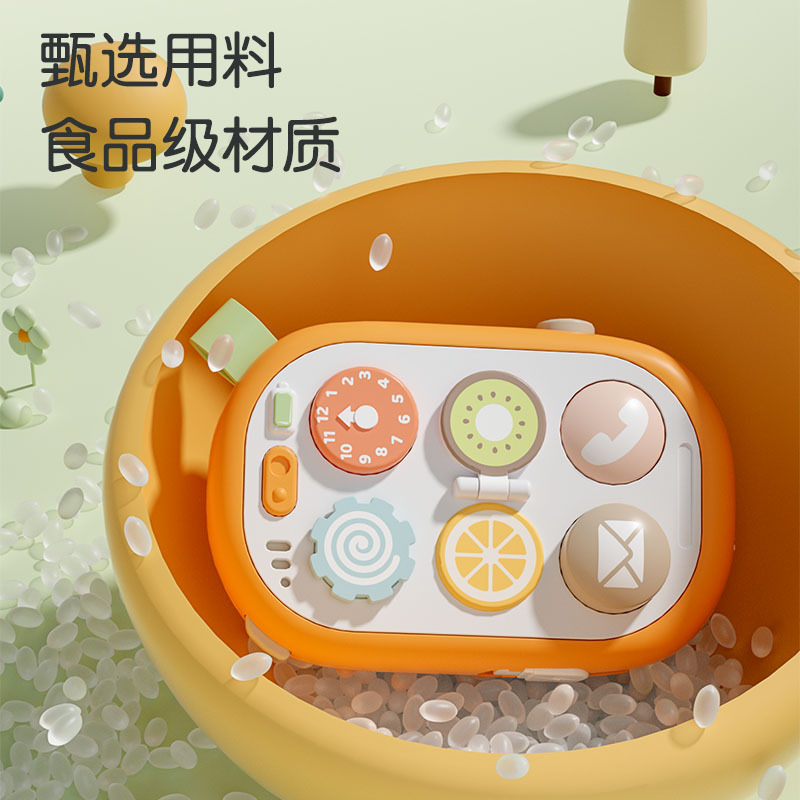 Montessori Educación Temprana rompecabezas simulación ocupado teléfono móvil bebé Ilustración diversión Juguetes relación causal niño enseñanza SIDA