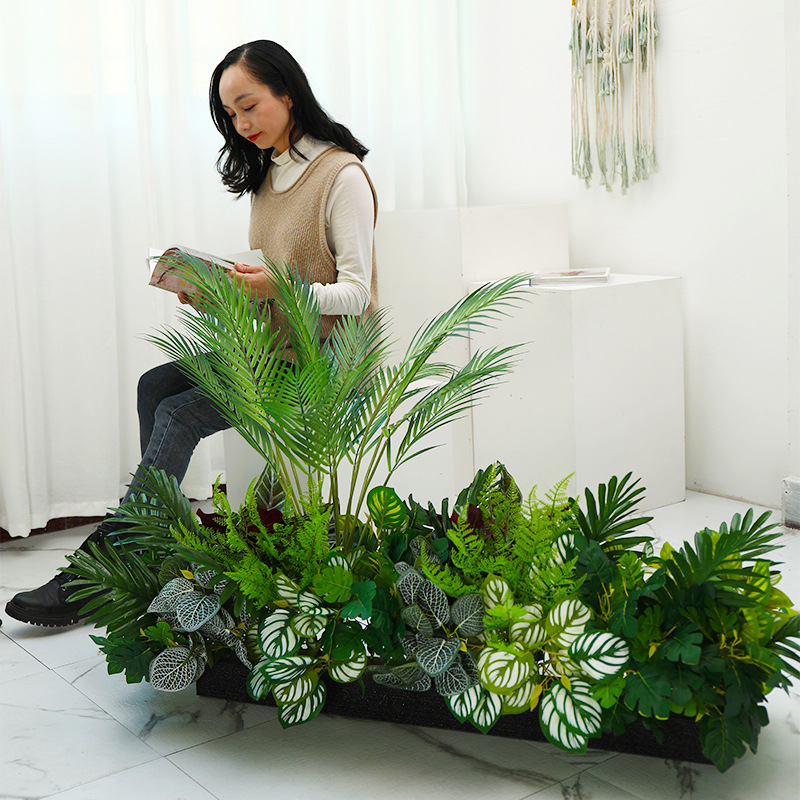 Artificial Flowers, Flower Arrangements, Fake Landscaping, Artificial Green Plants, Decorative Pieces, Partition Decorations, Flower Boxes, Plant Bonsai, Areca Palm