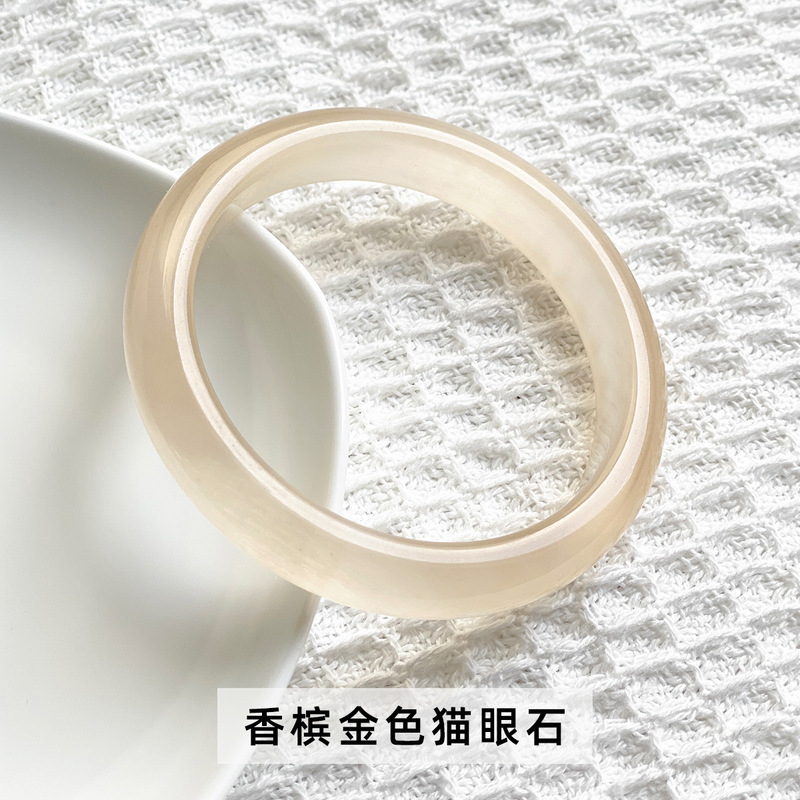結晶東ジュエリー天然粉晶ブレスレット氷透芙蓉石ファッションシンプル女子モデル百合手環卸売り|undefined