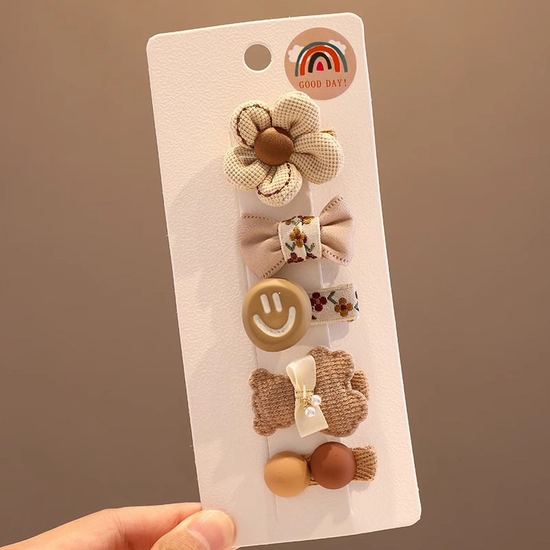 Niñas no lastiman el cabello de bebé broca de cabello de color leche, lindo broca de cabello de sudor para niños, broca de cabello de bebé