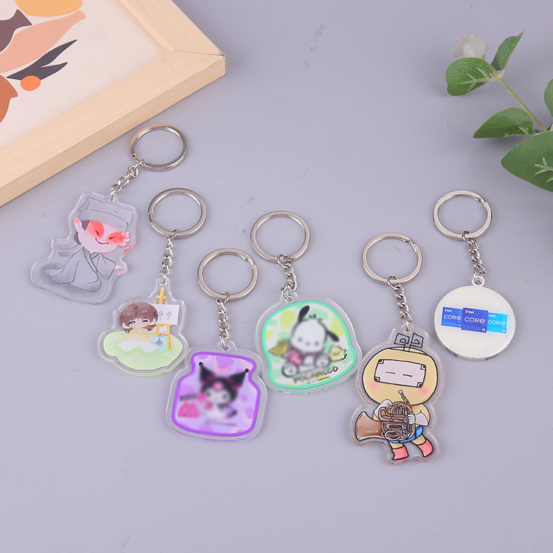 Acrylic keychain