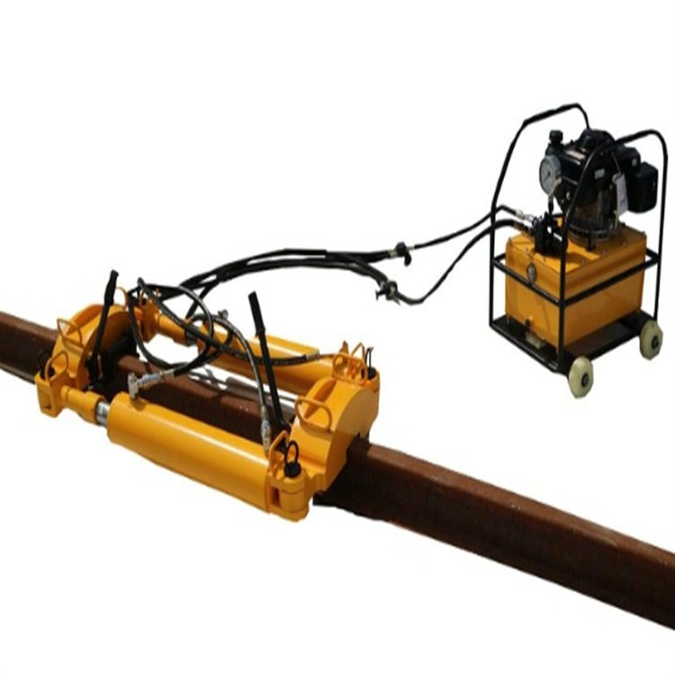 El estirador es fácil de usar y fácil de operar. El estirador de riel tipo YLS - 900 es hidráulico para riel.