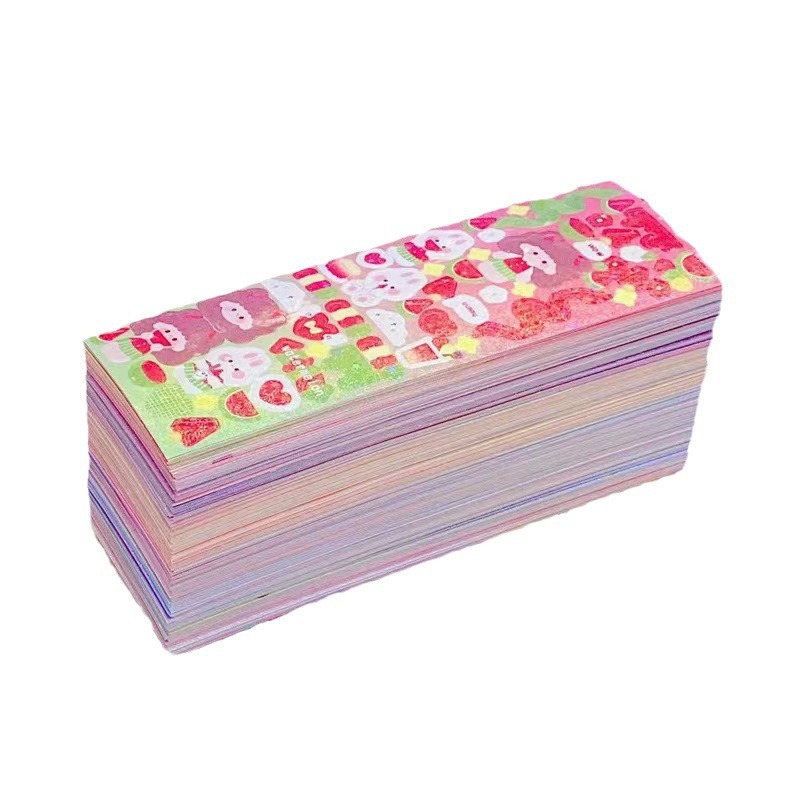 200 calcomanías de tarjetas de crédito láser no repetitivas, calcomanías de cuenta manual, calcomanías de bricolaje lindo para estudiantes, al por mayor